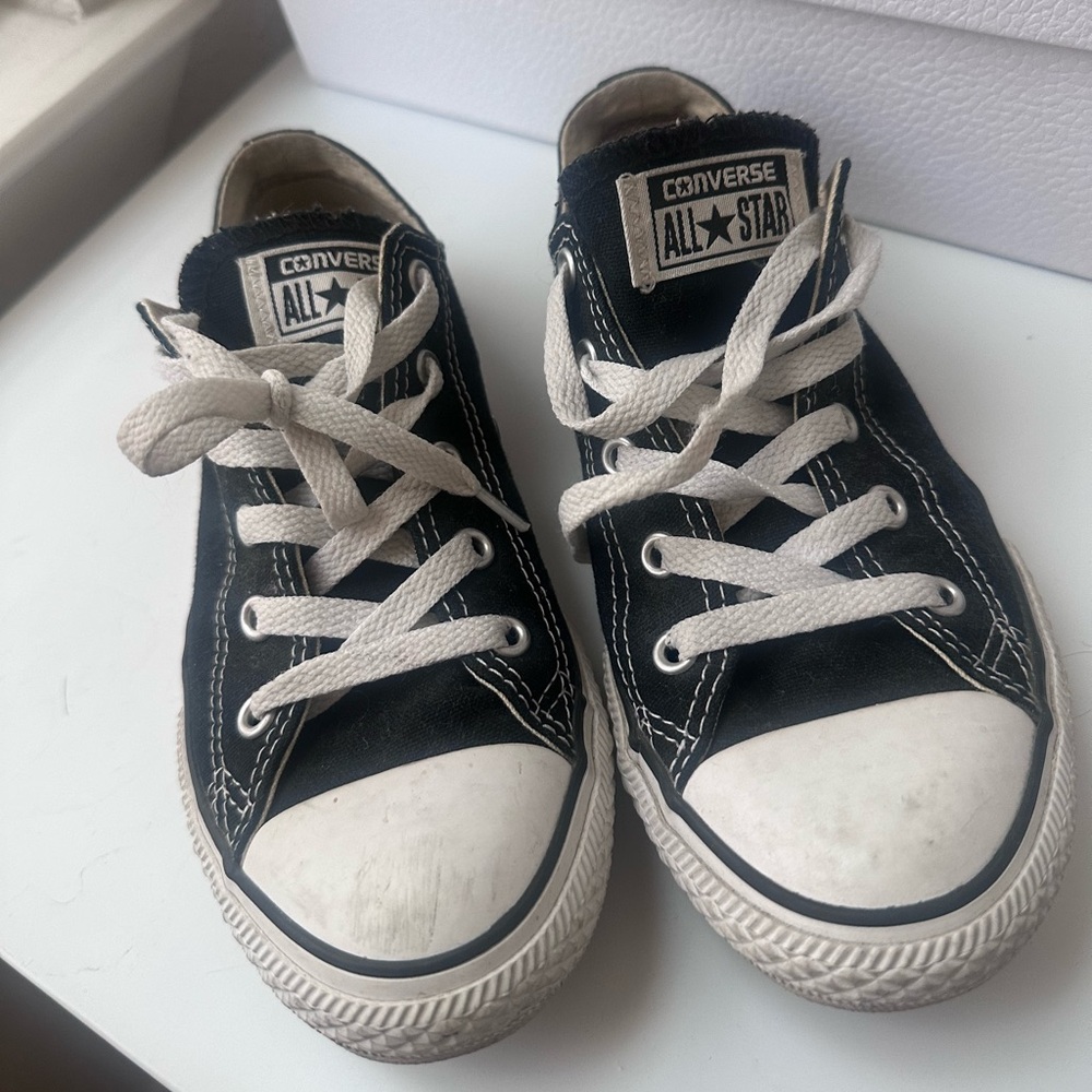 Converse Black and White Chuck Taylor Sneakers